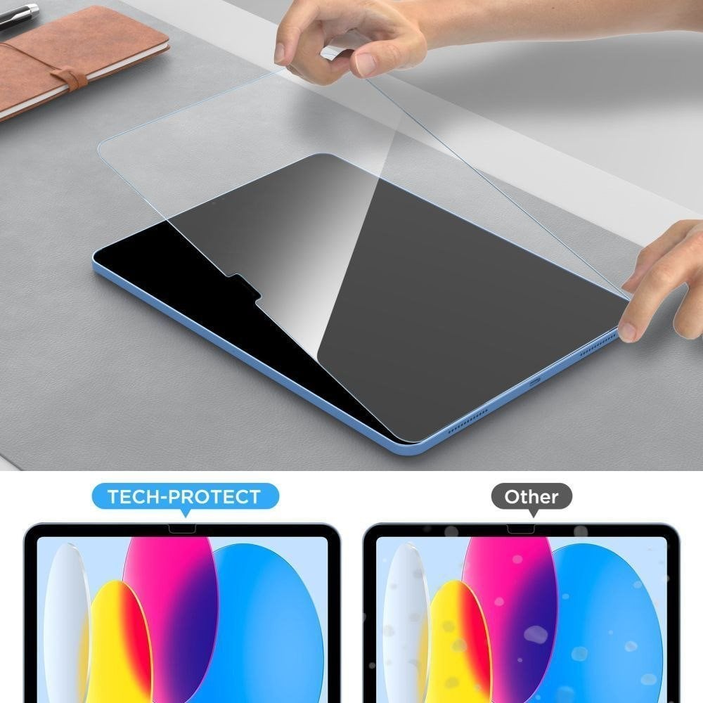 Mbrojtës ekrani Tech-Protect Glass Fit+, për Samsung Galaxy Tab S10 Lite 10.9 X400 X406B, set 2 copë, transparent