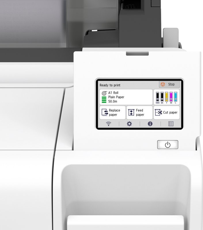 Printer formati të madh Canon imagePROGRAF TM-340, A0, 2400 x 1200 DPI, Wi-Fi, i bardhë