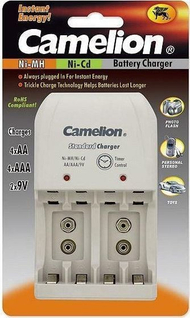 Karikues baterish Camelion BC-0904S, 4 vende, NiCd AA, gri