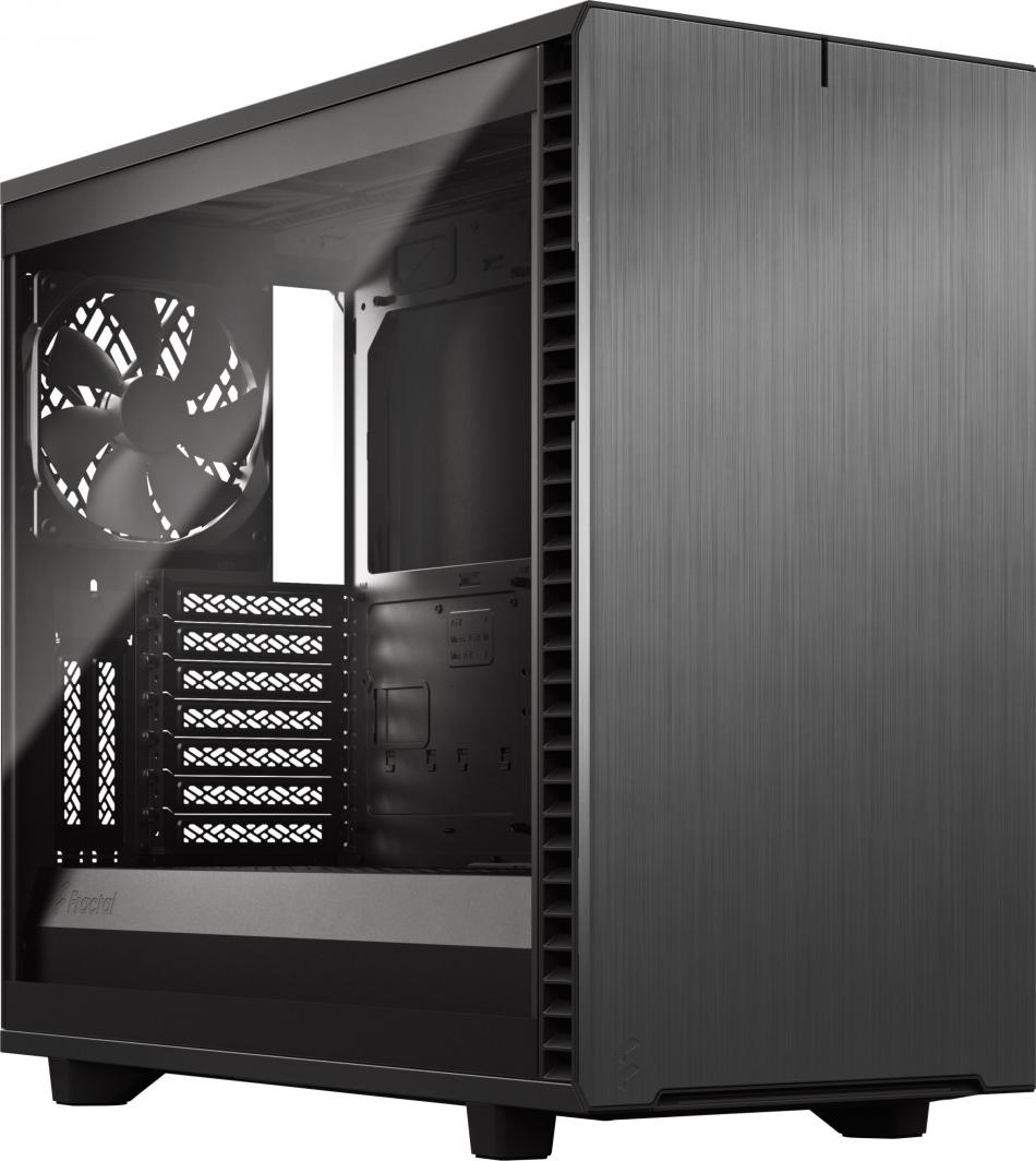 Kasë Fractal Design Define 7 TG Clear Tint, Midi Tower