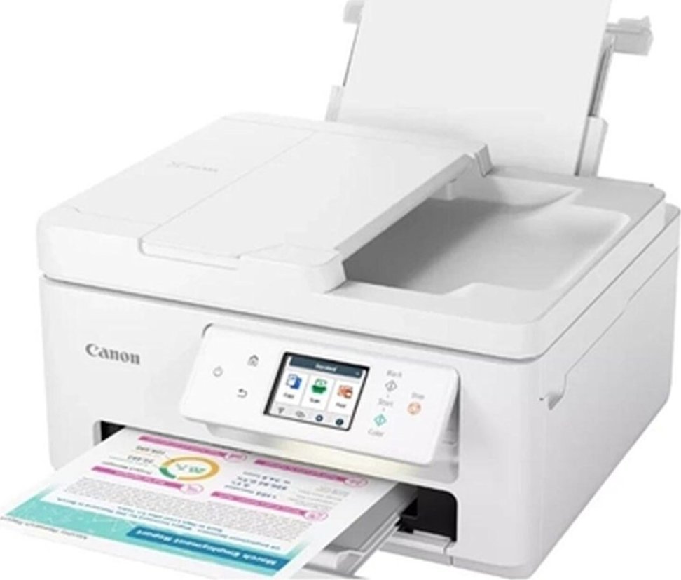 Pajisje multifunksionale Canon Pixma TS7750i, inkjet, Wi‑Fi, e bardhë