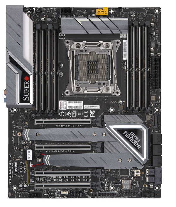 Pllakë amë Supermicro Mainboard C9X299-PG300