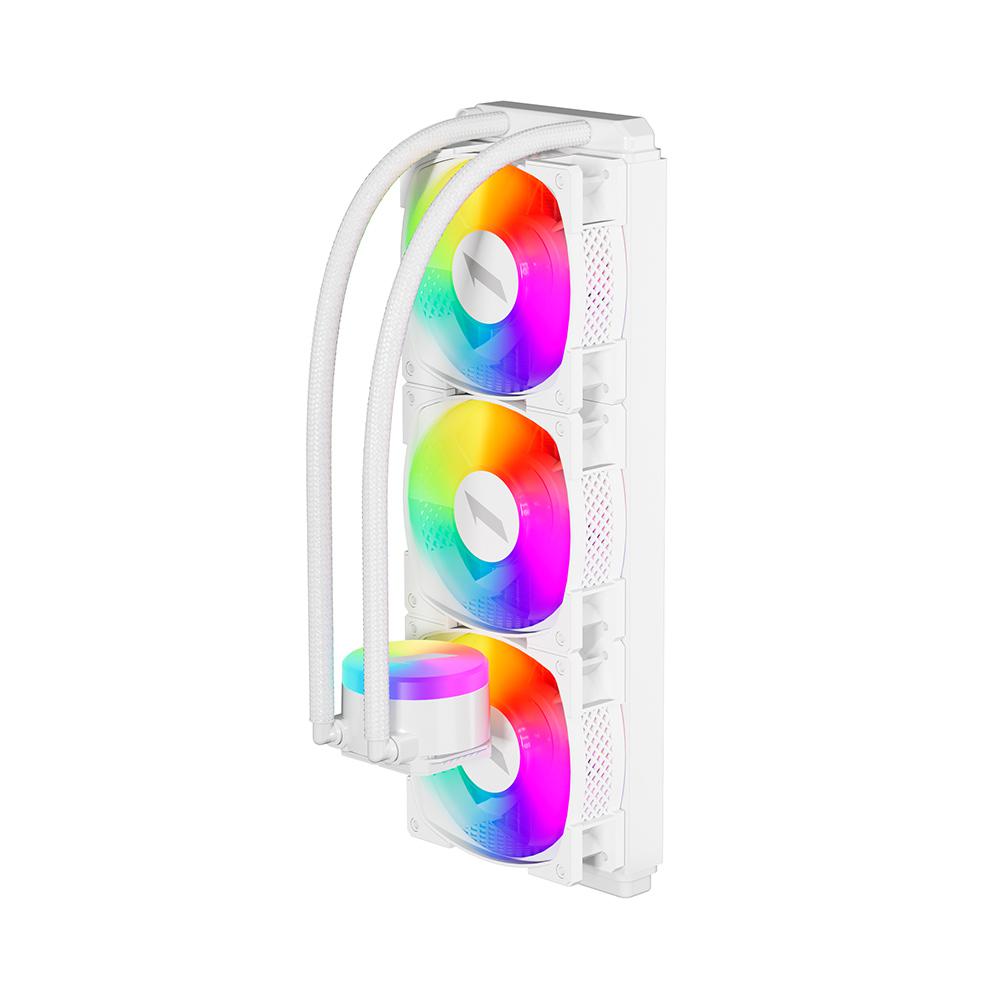 Ftohës uji për procesor 1st Player Thunderstorm TS2 360, 360mm, ARGB, i bardhë