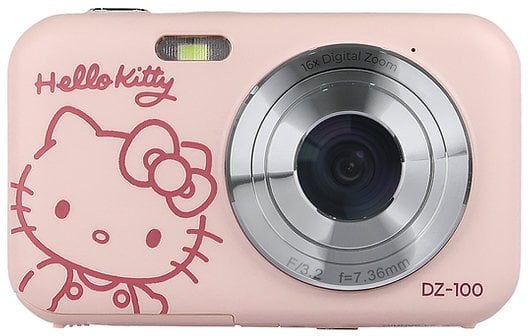 Компактна дигитална камера Yashica DZ-100 Hello Kitty, 5MP, видео 1080P, розова