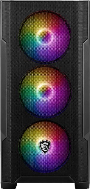 Kasë MSI MAG Forge M100A RGB, e zezë