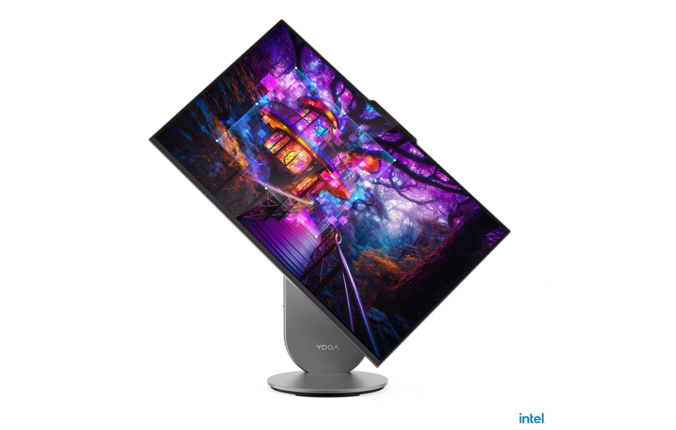 Kompjuter Lenovo AIO Yoga 27IAH10, 27", Intel Core, 32 GB LPDDR5x, 1 TB SSD, i hirtë