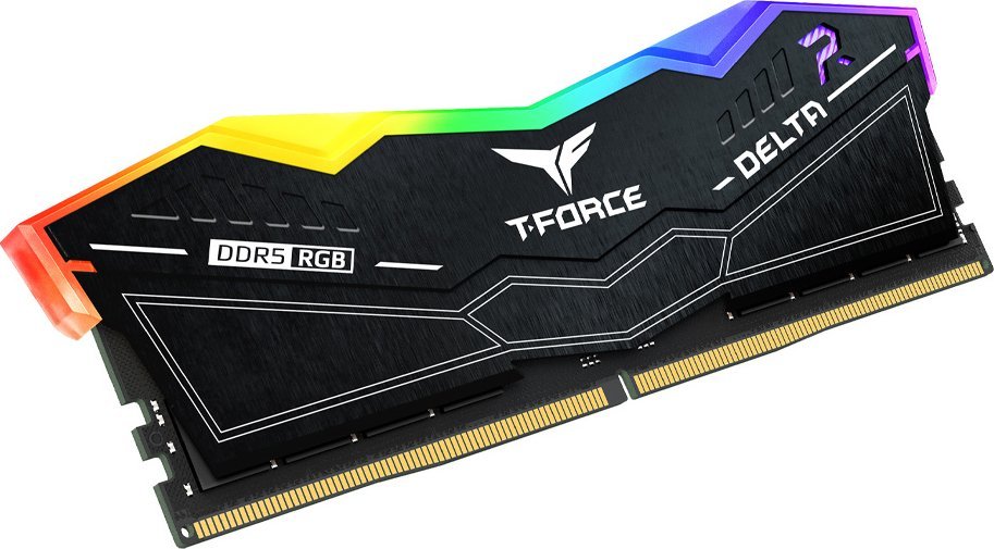 Memorie TeamGroup T-Force Delta RGB, DDR5, 48 GB, 8200 MHz, CL38, FF3D548G8200HC38EDC01