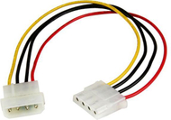 Kabllo zgjatuese furnizimi StarTech LP4POWEXT12, Molex LP4, 30 cm, bardhë