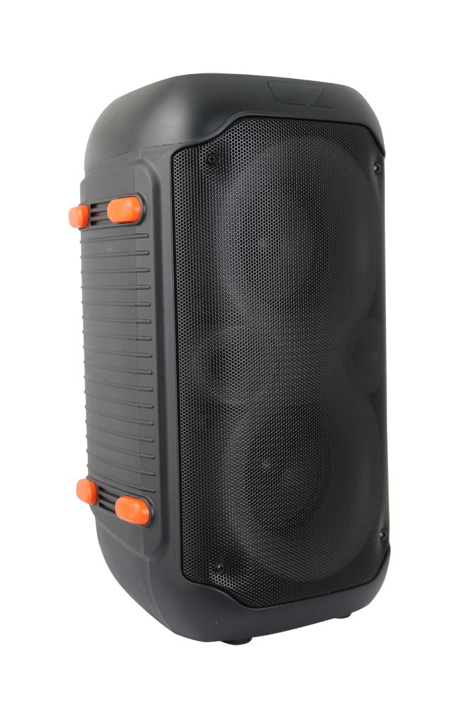 Set altoparlant dhe mikrofon Esperanza EP156, Bluetooth, FM, LED RGB, 20W, të zi