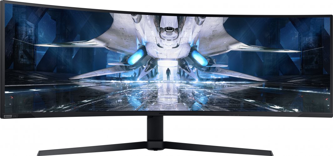 Monitor Samsung Odyssey G9 NEO, 49" LED, DQHD, i bardhë / zi