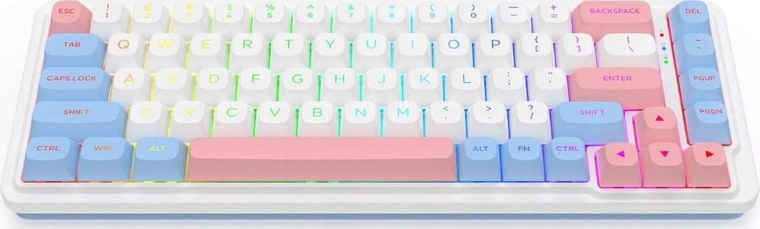 Tastierë gaming Redragon K709 PRO, 65% wireless, mekanike RGB, e zezë