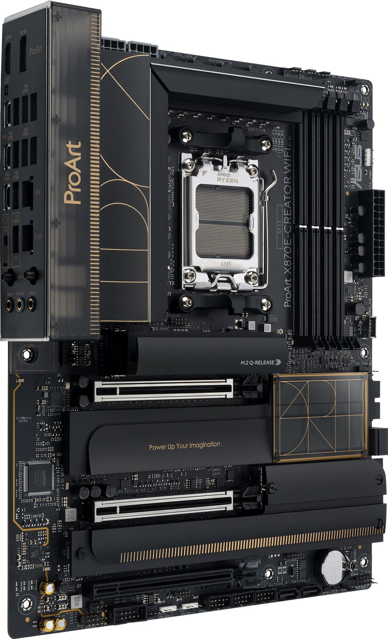 Pllakë amë ASUS ProArt X870E Creator WIFI, AMD Socket AM5, DDR5 deri 192GB, e zezë