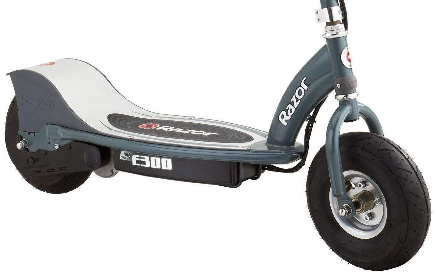 Trotinet elektrik Razor E300, 24V 250W, goma 9", gri mat