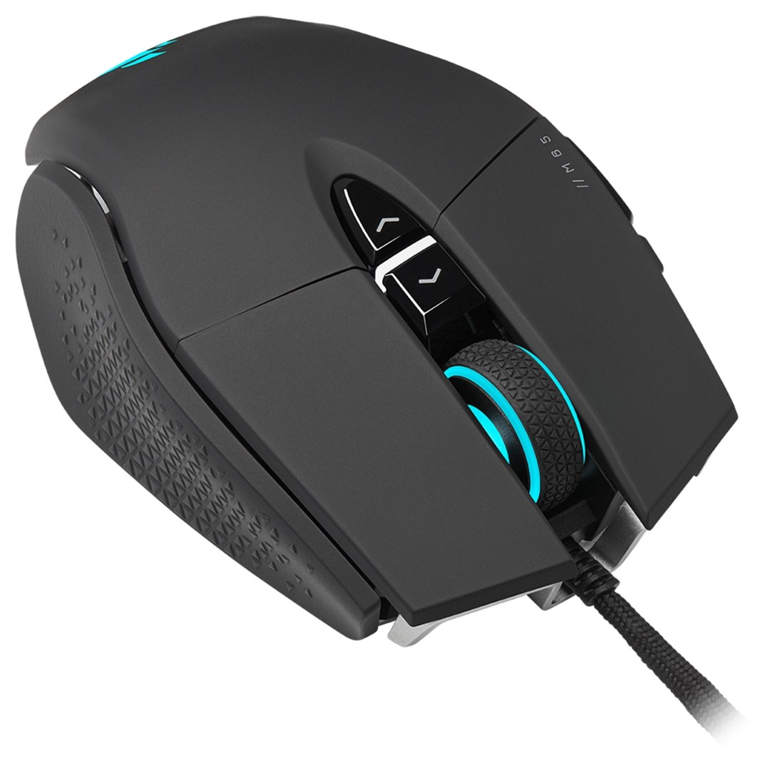 Maus gaming Corsair M65 RGB Ultra, optik, me kabllo, i zi