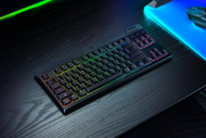 Tastierë gaming Razer BlackWidow V4 Low Profile Tenkeyless HyperSpeed, mekanike, pa kabllo, e zezë