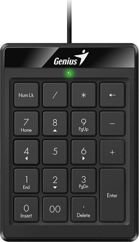 Tastierë numerike Genius Numpad 110, me kabllo USB, e zezë
