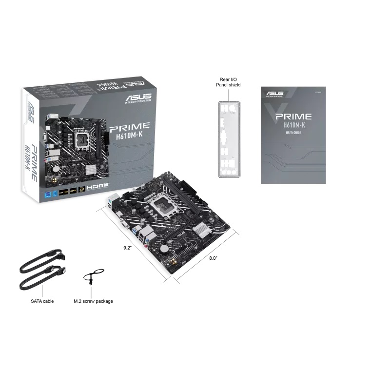 Pllakë amë ASUS PRIME H610M-K