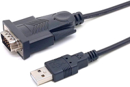 Adapter USB në Serial Equip, USB A në RS232 DB9, 1.5m, i zi