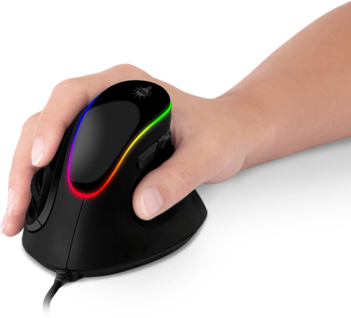 Maus CONNECT IT CMO-2800-BK GAME FOR HEALTH, i zi