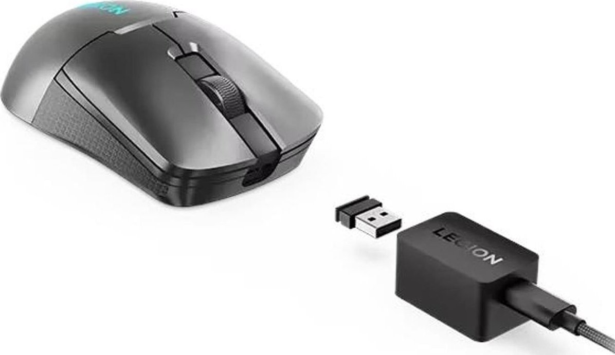 Maus gaming Lenovo Legion M600s Qi, wireless Bluetooth USB, 19000 DPI, i zi