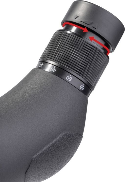 Teleskop vëzhgues Bresser Travel 20-60x60, zmadhim 20-60x, diametër 60mm, i zi