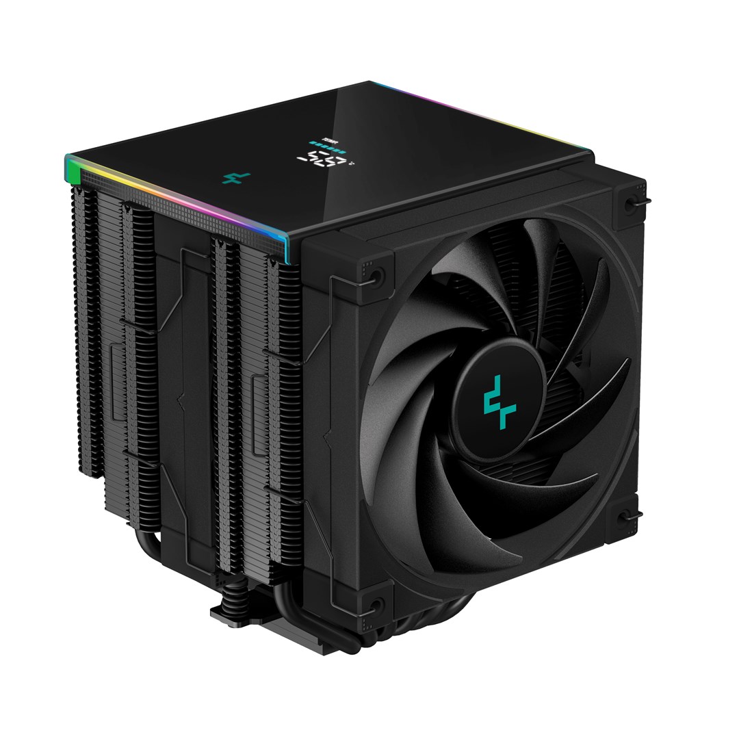 Ftohës për procesor Deepcool AK620 Digital, ARGB, i zi 