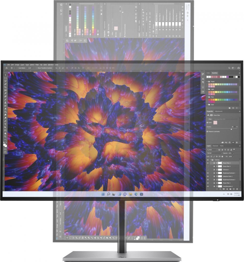 Monitor HP Z24m G3, 24", 2560 x 1440 (WQHD), i argjendë/ i zi