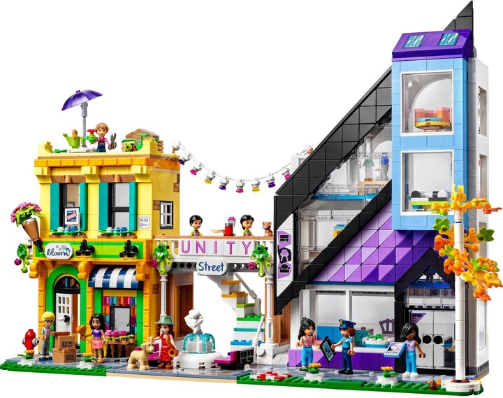 Set LEGO® Friends 41732 Flower shop and design studio in the city center, 2010 pjesë