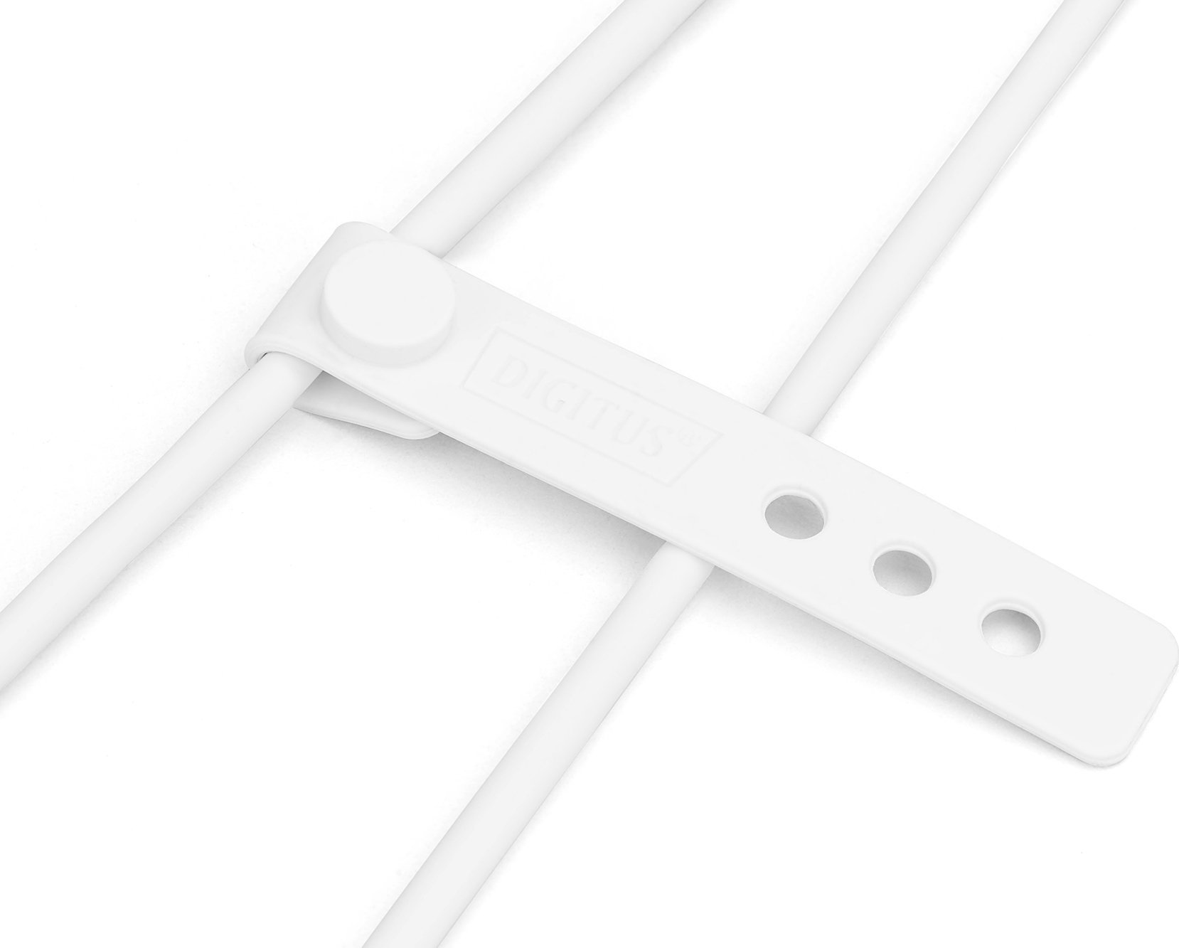 Kабел Digitus USB C Silicone, 0.5 m, 60W, бел