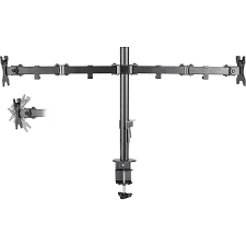 Mbajtëse për dy monitorë 13"- 32" Stell SOS 1120 - E zezë