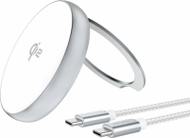 Karikues wireless 4smarts Qi2 Charger Kickstand, 15W, MagSafe, i zi