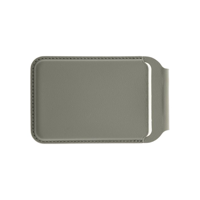 Dviced Leather MagSafe Foldable Cardholder, Grey