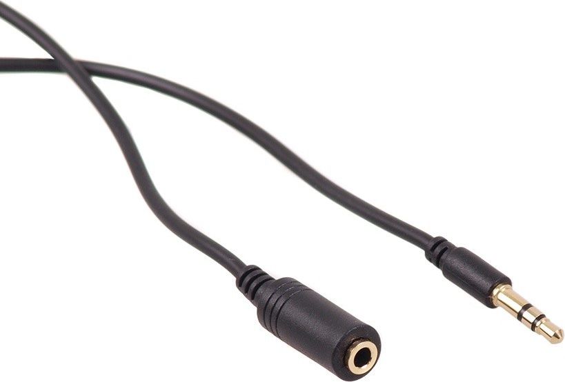 Kabllo Maclean Jack 3.5mm - Jack 3.5mm MCTV-823, 15m, e zezë