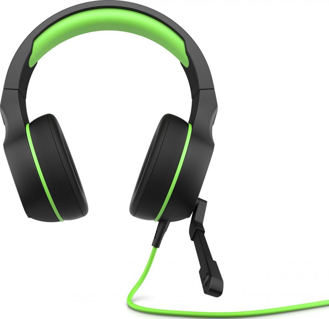 Kufje HP Pavilion Gaming 400 (4BX31AA), të zeza / gjelbra