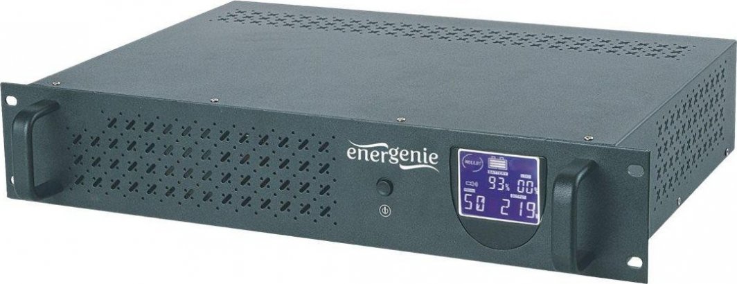 UPS Gembird 2000VA Line-Interactive (UPS-RACK-2000), 3.4U, црна