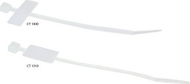 Kapëse kabllosh Microconnect CM1300, shirit hook loop 10 cm, transparente