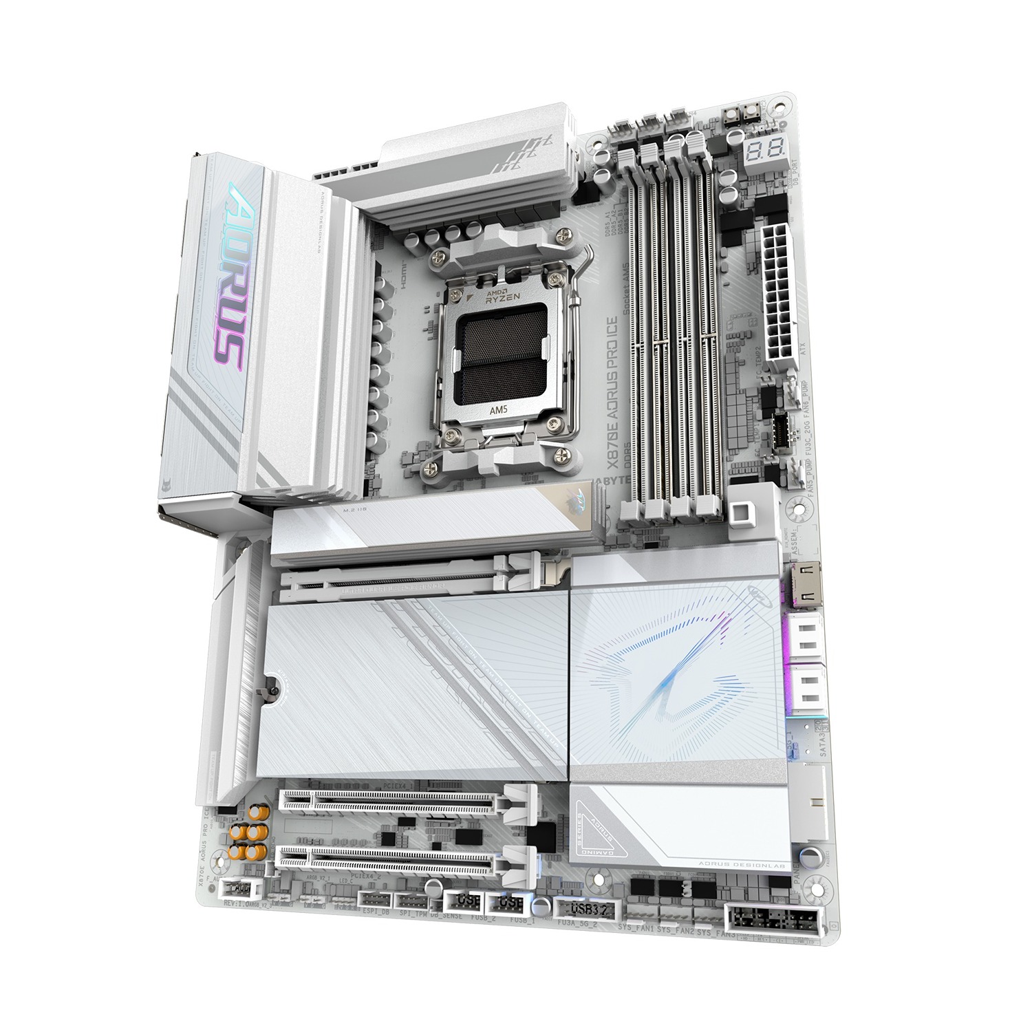 Pllakë amë Gigabyte X870E AORUS PRO ICE