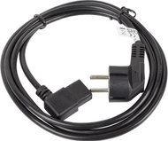 Kabllo e rrymës Lanberg CEE 7/7 - IEC 320 C13, 1.8m, e zezë (CA-C13C-12CC-0018-BK)