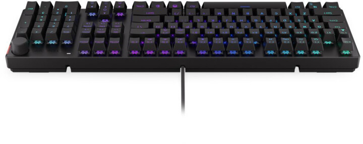 Tastierë Endorfy Thock, Kailh Blue, RGB LED, e zezë, US