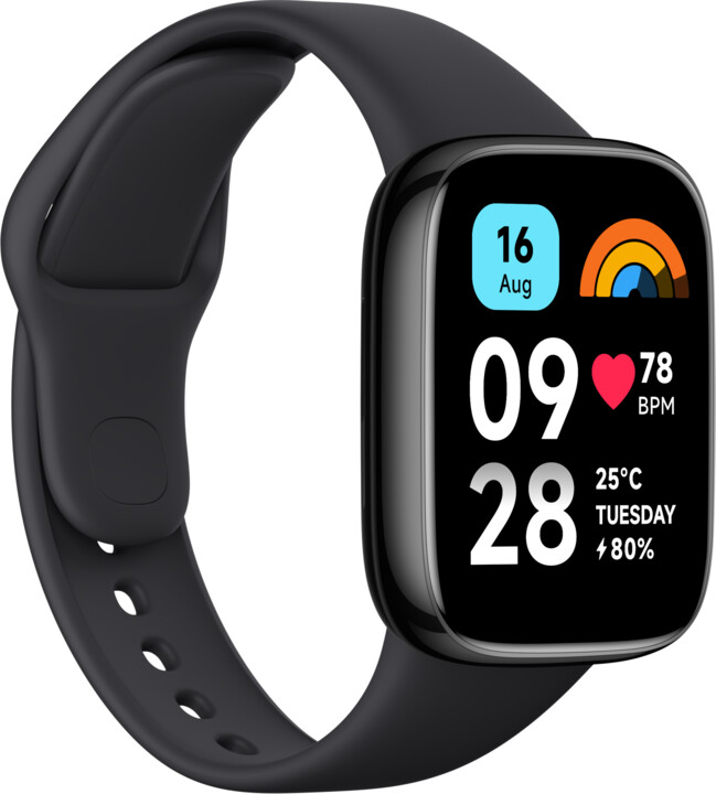 Orë Redmi Watch 3 Active, e zezë
