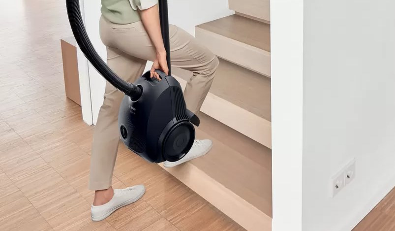 Fshesë me korent Bosch Serie 2 BGBS2LB1, me qese, filtër UltraAllergy, blu