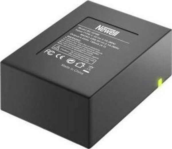 Karikues dykanalësh Newell SDC USB AHDBT 901, për GoPro HERO 9 Black, me LED tregues, i zi