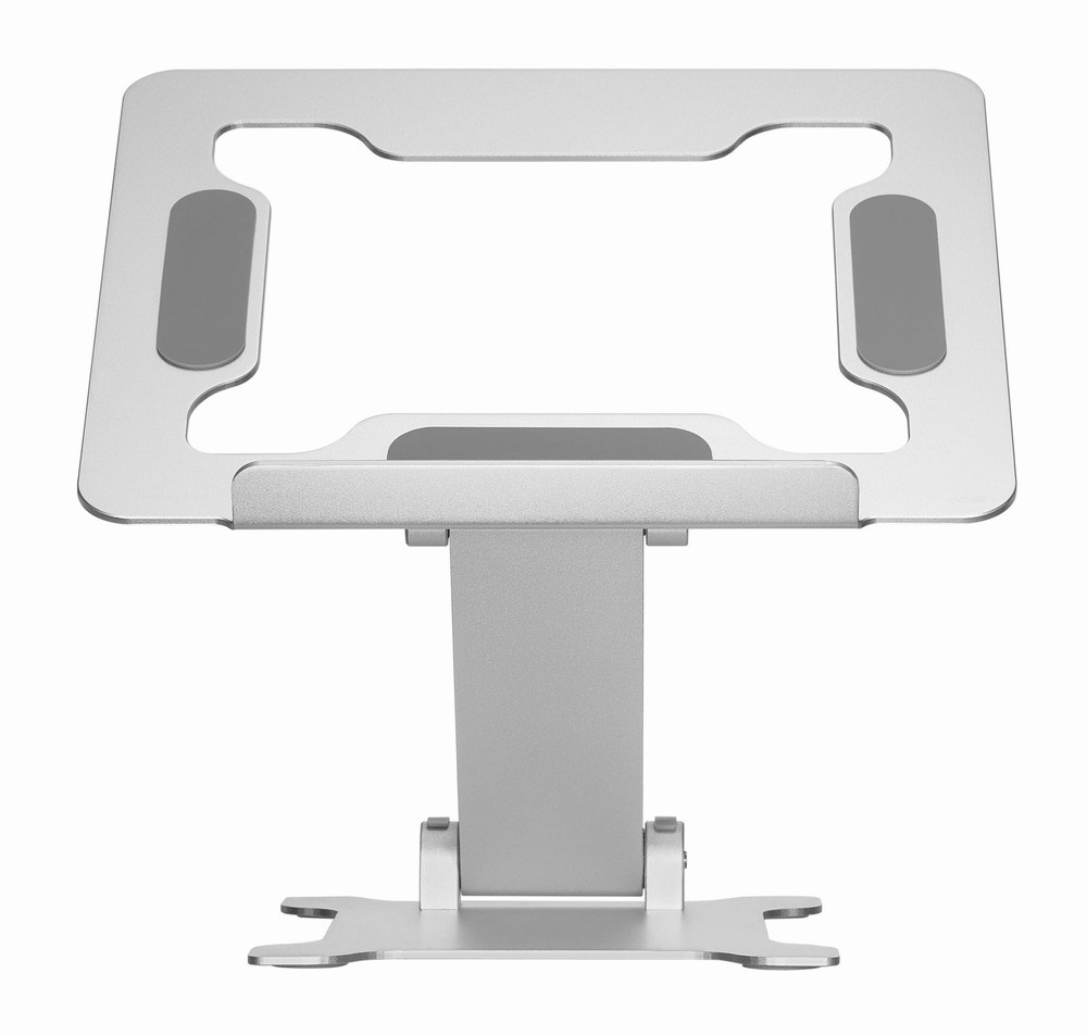 Standi për laptop Gembird, deri 15.6", alumin, ngjyrë argjendi