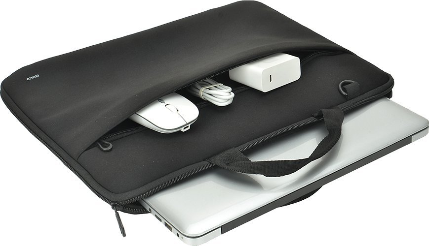 Заштитна навлака за лаптоп DELTACO Neoprene, 16\", неопрен, црна