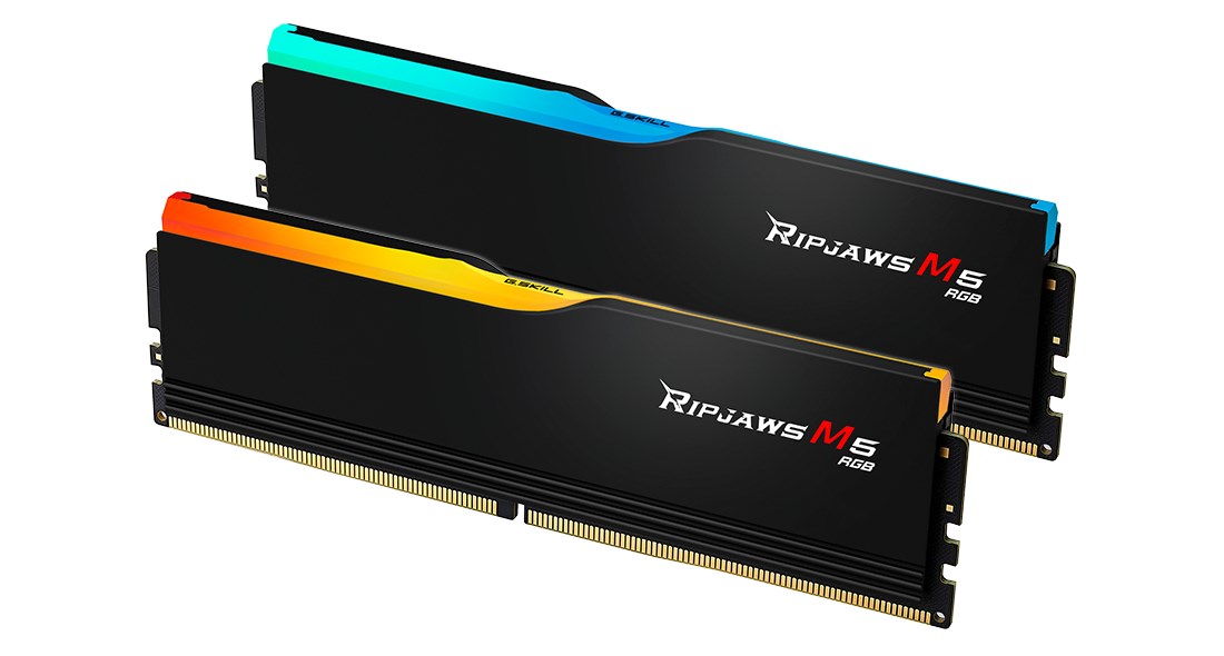 Memorie G.Skill Ripjaws M5 RGB, 32GB, DDR5, 6400MHz, e zezë