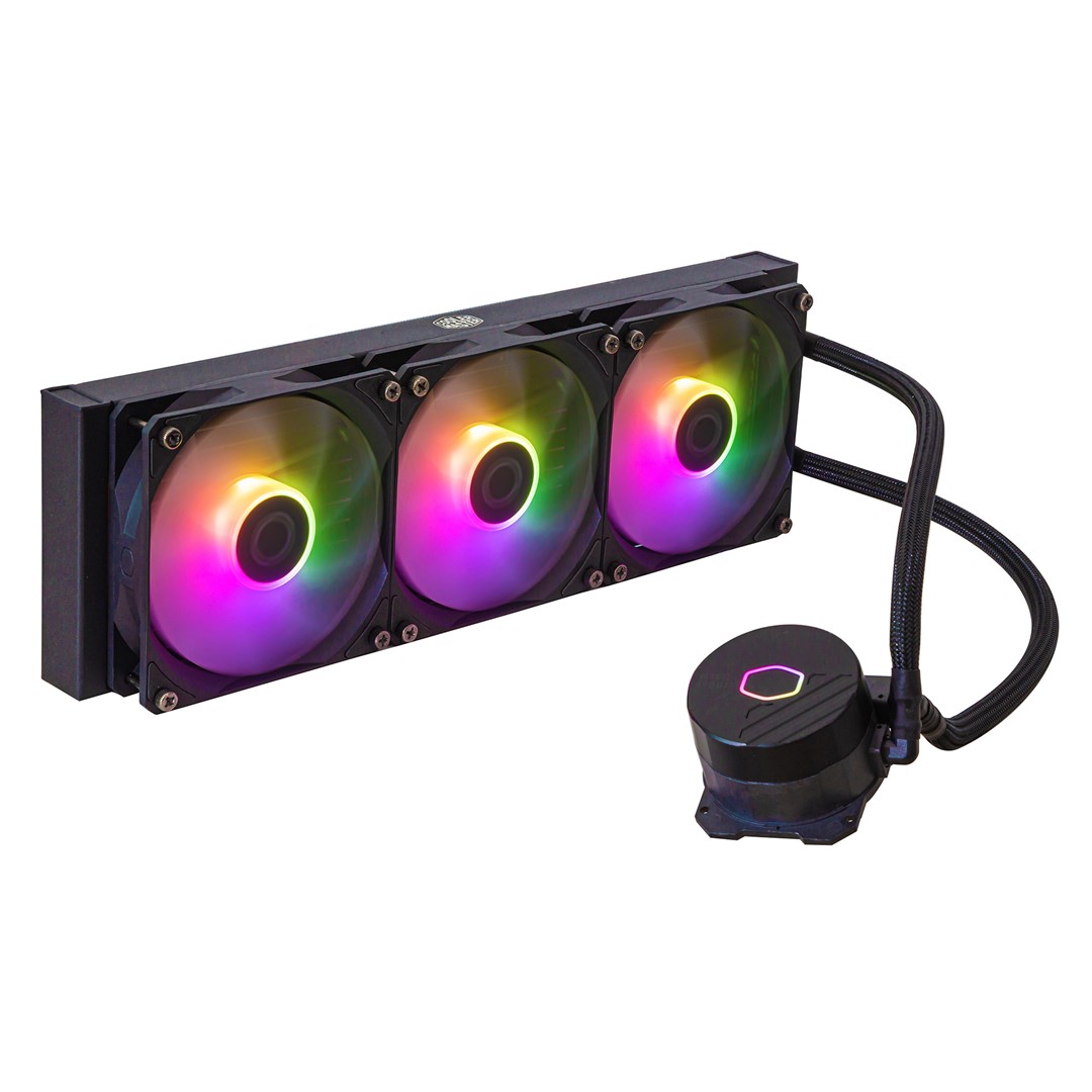 Ftohës me ujë Cooler Master MasterLiquid 360L Core ARGB, 12 cm, i zi