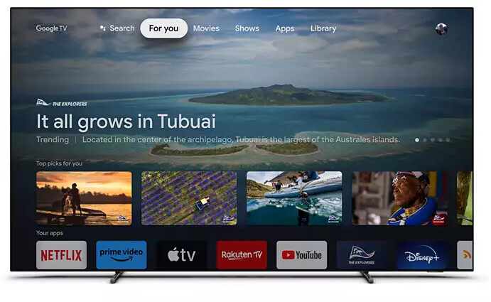 Televizor Philips 65OLED718, 65" (164cm), 4K, i zi