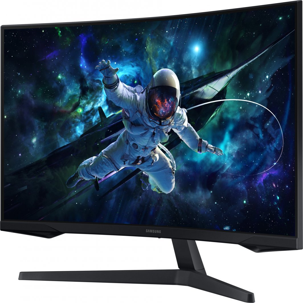 Monitor Samsung Odyssey G55C, 31.5", WQHD, i zi