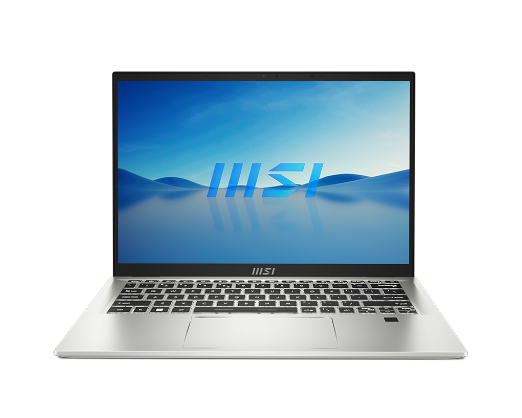 Laptop MSI Prestige 14 Evo B13M-614CZ, 14", WUXGA, Intel i7-13700H, 32GB RAM, 1TB SSD, Iris Xe, i argjendtë