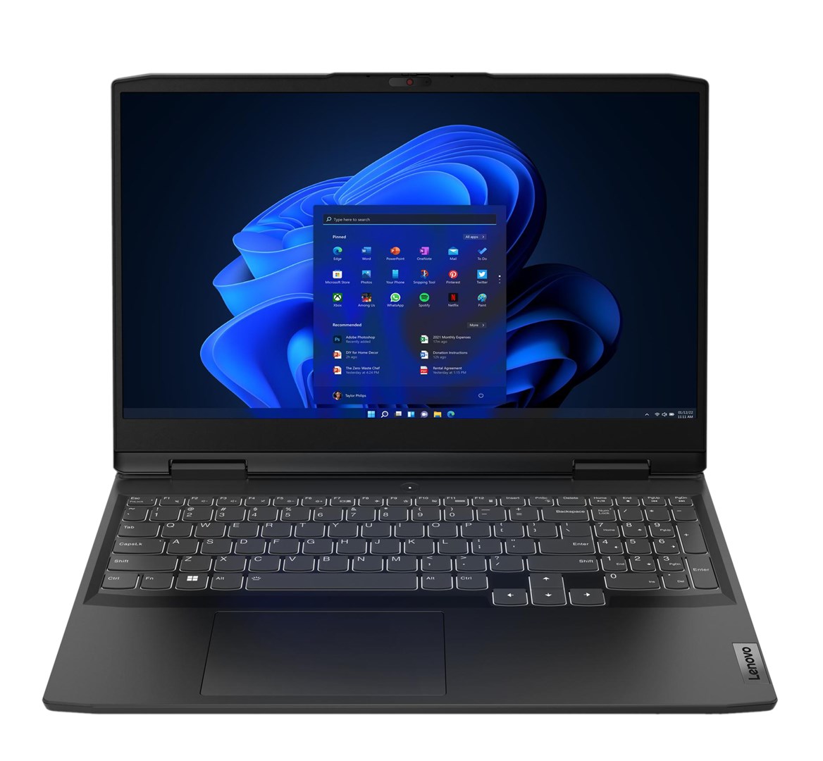 Laptop Lenovo IdeaPad Gaming 3, 15.6", AMD Ryzen 7, 16 GB RAM, 512 GB SSD,NVIDIA GeForce RTX 3050, i hirtë